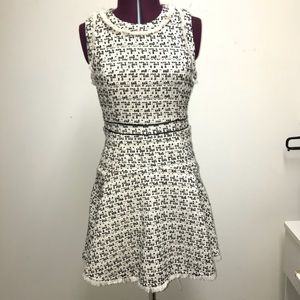 Ark & Co. tweed fit and flare dress